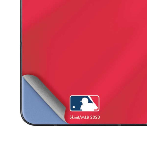 MLB Cleveland Guardians Alternate Road Jersey Galaxy Z Fold5 5G Skin